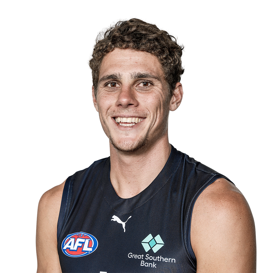 Charlie Curnow Carlton Blues AFL Player Profile SuperCoach & AFL Fantasy Zero Hanger